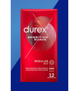 DUREX  SENSITIVO SUAVE 12 UNID