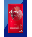 DUREX  SENSITIVO SUAVE 12 UNID