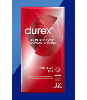 Durex Sensitivo Contacto Total 12 Uds