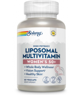 Solaray Multivitaminas Liposomadas Mujeres +50 Años 60 Cápsulas