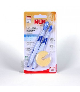 CHILDREN'S TOOTHBRUSH TRAINS NUK