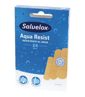 Tiritas Salvelox  Aqua Resist 24 Pcs