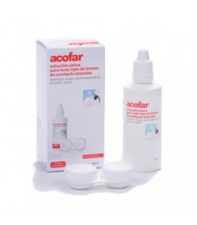 Acofar Lentes De Contacto Blandas Solución Única Lentillas 60 Ml