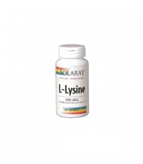 Solaray L-Lysine 50 Mg 60 Capsulas