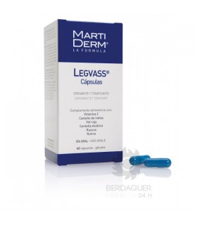 Martiderm Legvass Oral 60 Cápsulas