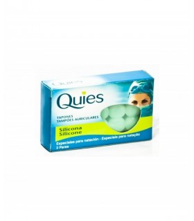 Quies Tapones Oidos Natacion Silicona 6 U