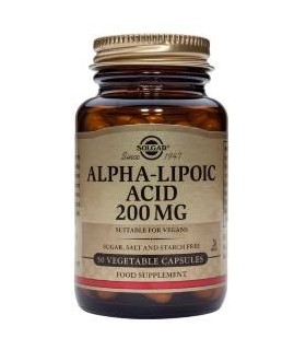 Solgar Alpha-Lipoic Acid 200 mg 50 Capsulas