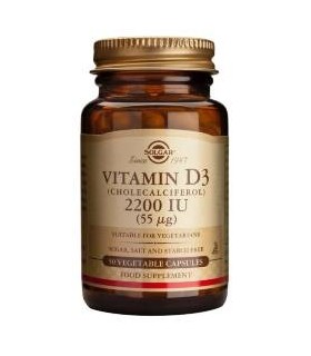 Solgar Vitamin D3 2200Ui 50 Capsules