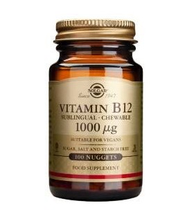 Solgar Vitamina B12 1000 Mg 100 Comprimidos