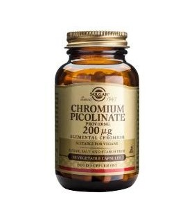 Solgar Chromium Picolinate 200 Mcg 90 Capsules