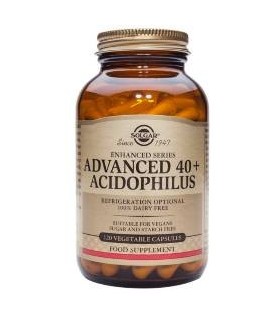 Solgar Acidophilus 40 Plus Avanzado No Lacteo 60 Capsulas