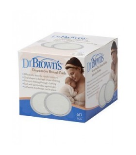 Dr Brown Disposable Breastfeeding Absorbent Discs