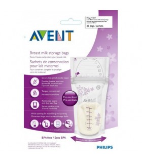 BAGS STORAGE BREAST MILK PHILIPS AVEN