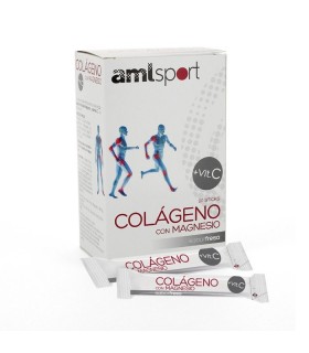 Amlsport Colageno Con Magnesio + Vit C 20 Unidades