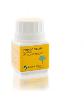 GINKGO BILOBA BOTANICAPHARMA 500 MG 60 COMPRIMIDOS