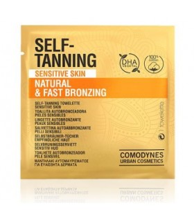 Comodynes Self Tanning Self-Tanner Wipes Sensitive Skin 8 pcs