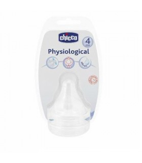 Chicco Tetina Silicona Fisiologico Boca Ancha Flujo