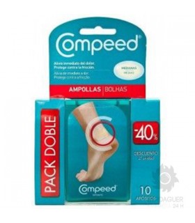 Compeed Duplo  Ampollas Hidrocoloide T- Med 10 U