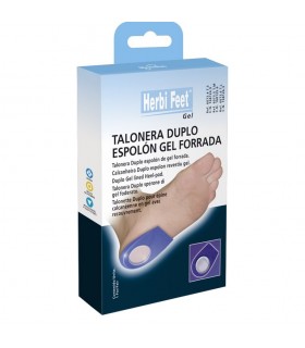 Herbi Feet Talonera Espolon de Gel Forrada Talla S 1 Par