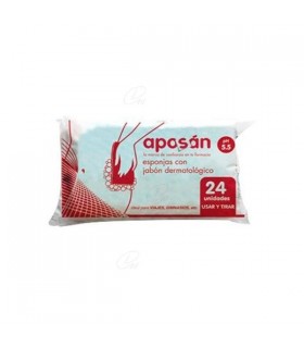 Aposan Soapy Sponge 24 Unds