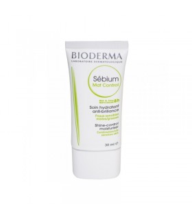 SEBIUM MAT CONTROL 8 HORAS BIODERMA 30 ML