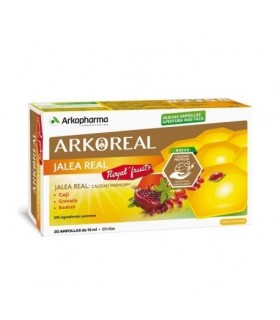 Arkoreal Jalea Royal Fruit 20 Ampollas