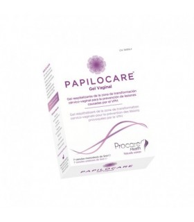 PAPILOCARE GEL VAGINAL 7 CANULAS 5 ML