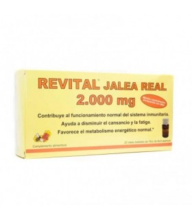 Revital Jalea Real 2000 Mg Bebibles 20 Ampollas