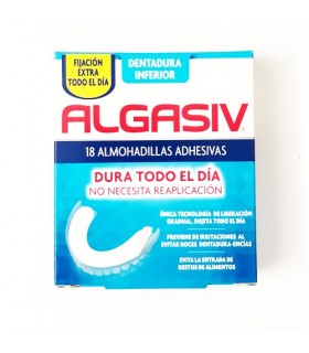 Algasiv Almohadilla Inferior 18 Unidades