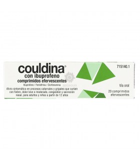 Couldina With Ibuprofen 400/2/7.5 Mg 20 Tablets