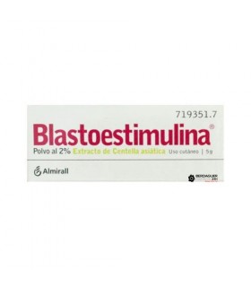 BLASTOESTIMULINA 20 MG/G POLVO TOPICO 5 G