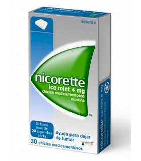 NICORETTE ICE MINT 4 MG 30 CHICLES