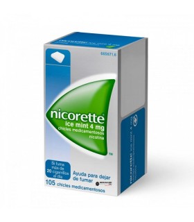 NICORETTE ICE MINT 4 MG 105 GUM