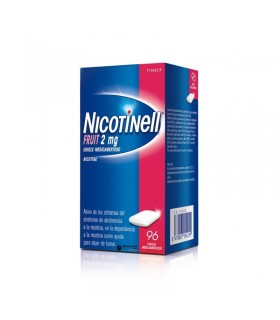 NICOTINELL FRUIT 2 MG 96 DRUG CHEWING GUM