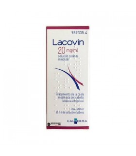 Lacovin 20 Mg/Ml Solución Cutánea 60 Ml