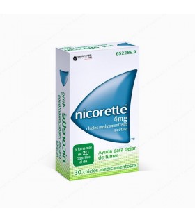 Nicorette 4 MG 30 Chicles