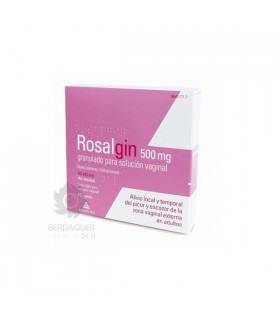 Rosalgin 500 MG Granulado Solución Vaginal 10 Sobres