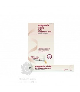 MAGNESIA CINFA 2.4 G 14 ENVELOPES ORAL SUSPENSION 1