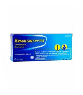 Termalgin 500 Mg 20 Comprimidos