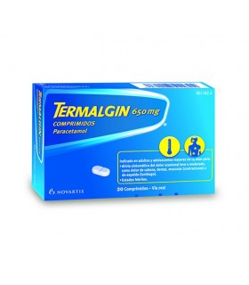 Termalgin 650 mg 20 Comprimidos