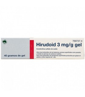 HIRUDOID 3 MG/G GEL TOPICO 40 G