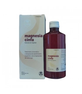 Magnesia Cinfa 200 MG/ML Suspensión Oral 300 ML