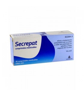 Secrepat 50 Comprimidos Masticables Anís