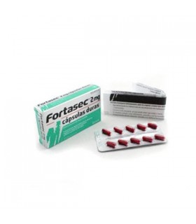 FORTASEC 2 MG 10 CAPSULAS