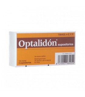 Optalidon 500/75 Mg 6 Suppositoriums