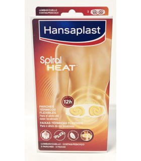 Hansaplast Spiral Heat Parches Lumbar/Cuello 3 Unds