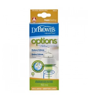 Dr Browns Biberon Boca Ancha Natural Flow 120 Ml