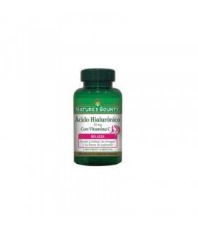 Natures Bounty Acido Hialuronico Con Vit C 20 Mg 30 Capsulas