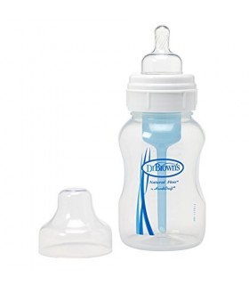 Dr Brown's Bottle Wide Mouth 300 ML Nipple Level 2