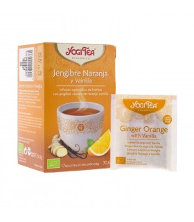 Yogi Tea Jenjibre Naranja y Vainilla 17 Bolsitas